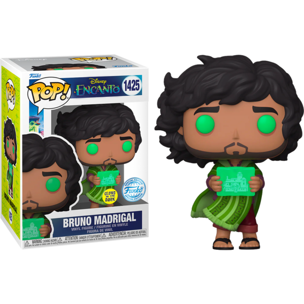 Funko Pop! Encanto (2021) - Bruno Madrigal with Prophecy Glow in the Dark #1425 - Pop Basement