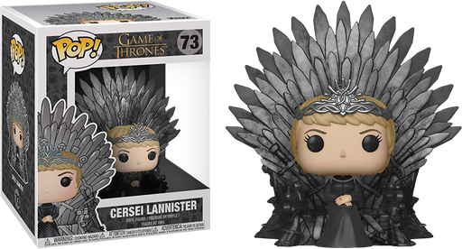 Funko Pop! Game of Thrones - Cersei Lannister on Iron Throne Deluxe #73 - Pop Basement