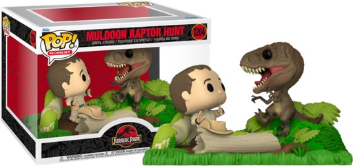Funko Pop! Jurassic Park - Muldoon Raptor Hunt Movie Moments #1204 - Pop Basement