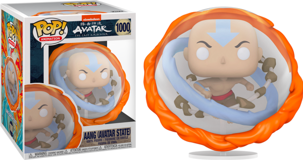 Funko Pop! Avatar: The Last Airbender - Aang in Avatar State 6” Super Sized #1000 - Pop Basement