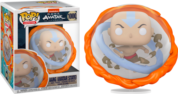 Funko Pop! Avatar: The Last Airbender - Aang in Avatar State 6” Super Sized #1000 - Pop Basement