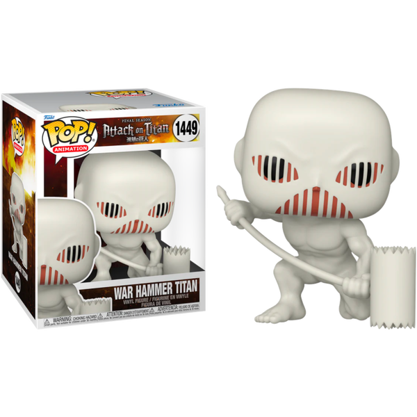 Funko Pop! Attack on Titan - War Hammer Titan Super Sized 6" #1449 - Pop Basement