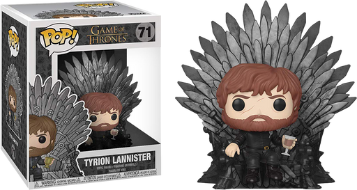Funko Pop! Game of Thrones - Tyrion Lannister on Iron Throne Deluxe #71 - Pop Basement