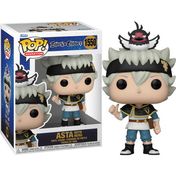 Funko Pop! Black Clover - Asta with Nero #1550 - Pop Basement
