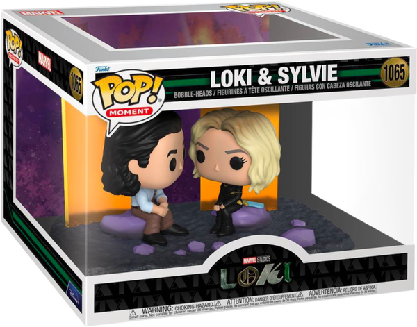 Funko Pop! Loki (2021) - Loki & Sylvie TV Moments - 2-Pack #1065 - Pop Basement