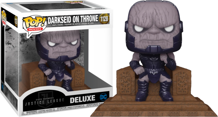 Funko Pop! Zack Snyder's Justice League - Darkseid on Throne Deluxe #1128 - Pop Basement