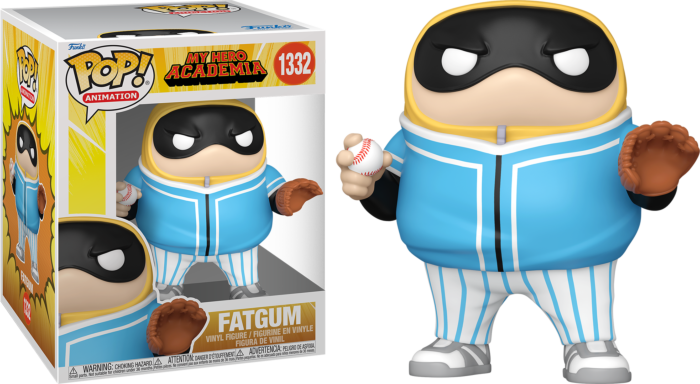 Funko Pop! My Hero Academia - Fatgum Hero League Baseball 6" Super Sized #1332 - Pop Basement