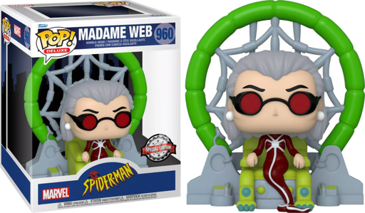 Funko Pop! Spider-Man: The Animated Series - Madame Web Deluxe #960 - Pop Basement
