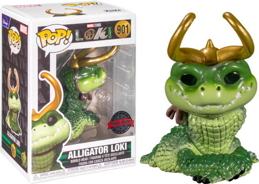 Funko Pop! Loki (2021) - Alligator Loki #901 - Pop Basement