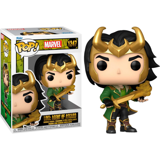 Funko Pop! Marvel Comics - Agent of Asgard Loki #1247 - Pop Basement