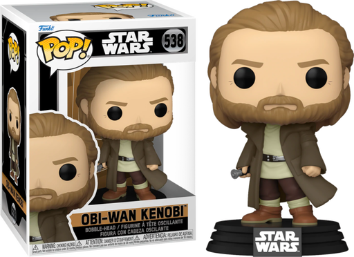 Funko Pop! Star Wars: Obi-Wan Kenobi - Obi-Wan Kenobi #538 - Pop Basement