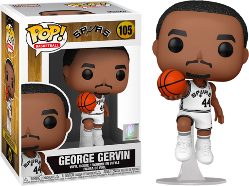 Funko Pop! NBA Basketball - George Gervin San Antonio Spurs #105 - Pop Basement