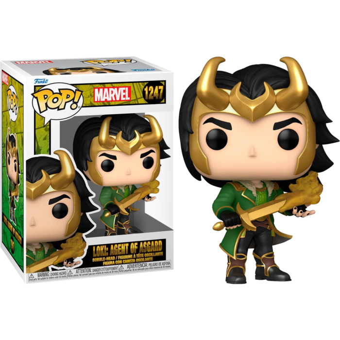 Funko Pop! Marvel Comics - Agent of Asgard Loki #1247 - Pop Basement