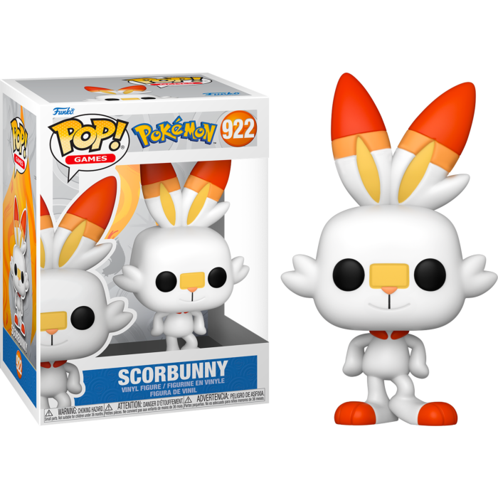 Funko Pop! Pokemon - Scorbunny #922 - Pop Basement