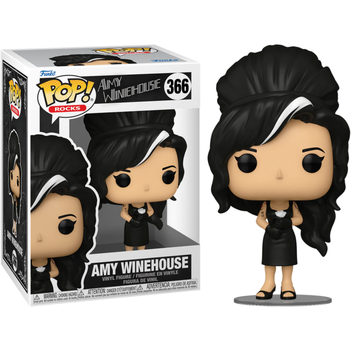 Funko Pop! Amy Winehouse - Amy Winehouse in Back to Black #366 - Pop Basement