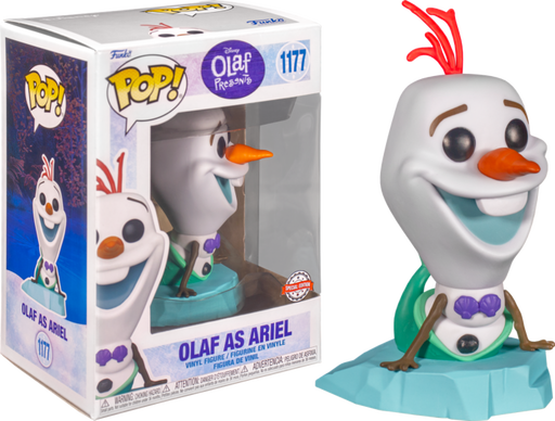 Funko Pop! Olaf Presents: The Little Mermaid - Olaf as Ariel #1177 - Pop Basement