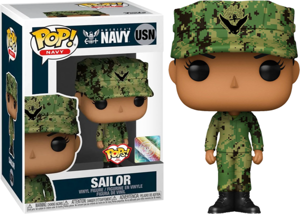 Funko Pop! America's Navy - Female Sailor #2 (Pops! with Purpose) - Pop Basement