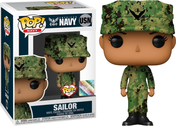 Funko Pop! America's Navy - Female Sailor #2 (Pops! with Purpose) - Pop Basement