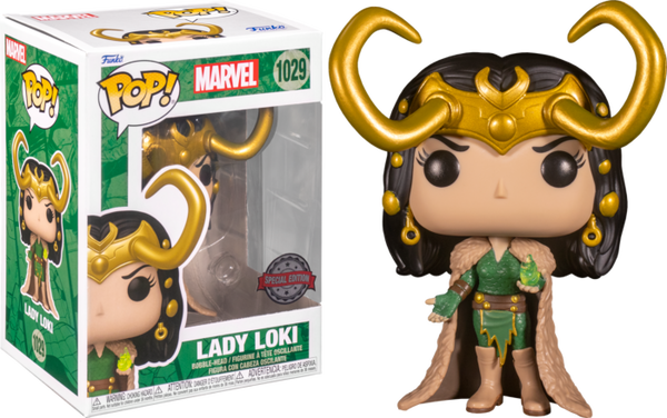 Funko Pop! Loki - Lady Loki #1029 - Pop Basement