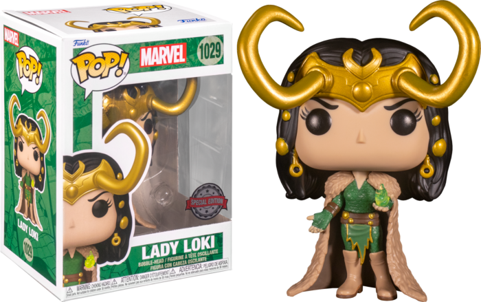 Funko Pop! Loki - Lady Loki #1029 - Pop Basement