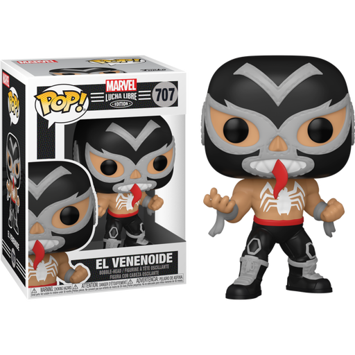 Funko Pop! Marvel: Lucha Libre Edition - El Venenoide Venom #707 - Pop Basement