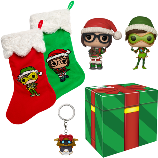 Funko Pop! Overwatch - Christmas Exclusive Collector Box - Pop Basement