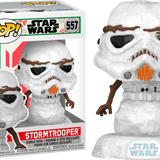 Funko Pop! Star Wars: Holiday - Stormtrooper Snowman #557 - Pop Basement