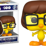 Funko Pop!  Looney Tunes x Scooby-Doo - Tweety Bird as Velma Dinkley Warner Bros. 100th Anniversary #1243 - Pop Basement