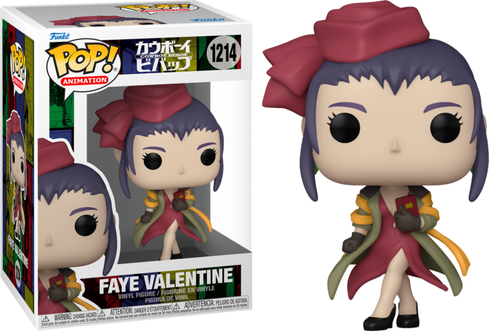 Funko Pop! Cowboy Bebop - Faye Valentine #1214 - Pop Basement