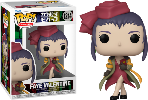 Funko Pop! Cowboy Bebop - Faye Valentine #1214 - Pop Basement
