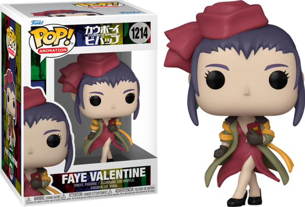 Funko Pop! Cowboy Bebop - Faye Valentine #1214 - Pop Basement