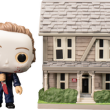 Funko Pop! Town - Halloween - Michael Myers Blood Splattered with Myers House - Pop Basement