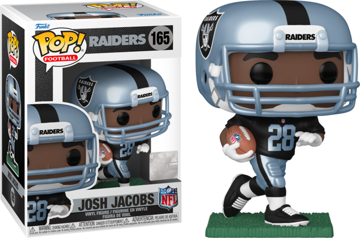 Funko Pop! NFL Football - Josh Jacobs Las Vegas Raiders #165 - Pop Basement