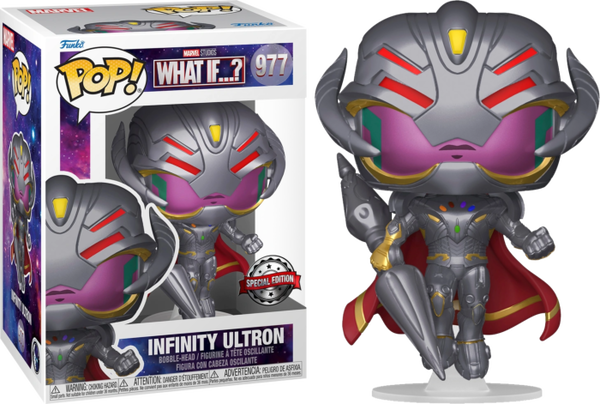 Funko Pop! What If… - Infinity Ultron with Javelin #977 - Pop Basement