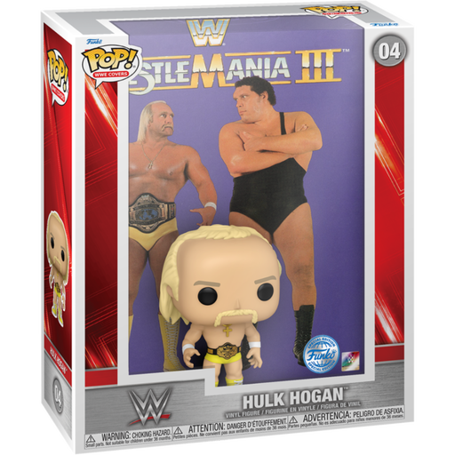 Funko Pop! Covers - WWE - Hulk Hogan WrestleMania III #04 - Pop Basement