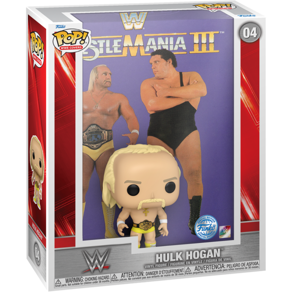 Funko Pop! Covers - WWE - Hulk Hogan WrestleMania III #04 - Pop Basement