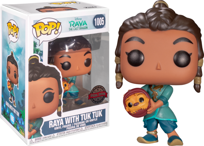 Funko Pop! Raya and the Last Dragon - Young Raya with Baby Tuk Tuk #1005 - Pop Basement