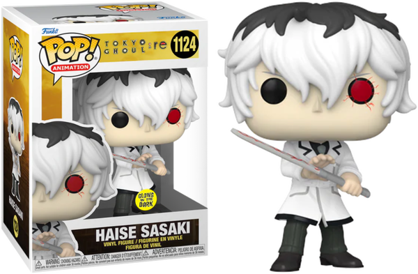 Funko Pop! Tokyo Ghoul: re - Haise Sasaki Glow in the Dark #1124 - Pop Basement