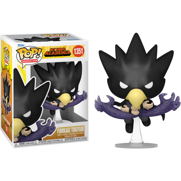 Funko Pop! My Hero Academia: Season 5 - Fumikage Tokoyami in Fallen Angel Form #1351 - Pop Basement