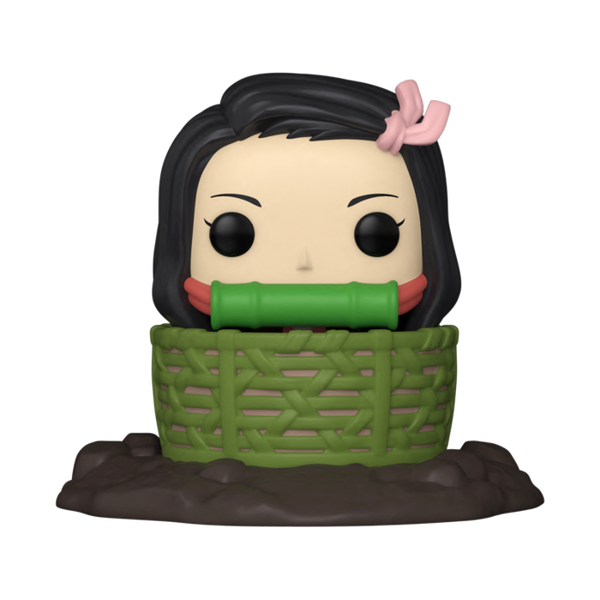 Funko Pop! Demon Slayer - Nezuko Kamado in Basket Deluxe #1309 - Pop Basement