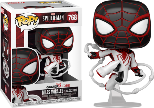 Funko Pop! Marvel's Spider-Man: Miles Morales - Miles Morales in White Suit #768 - Pop Basement