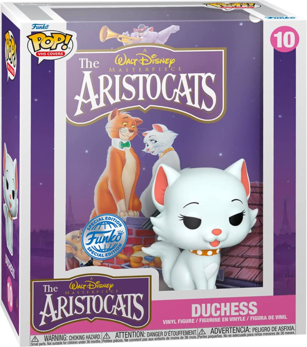 Funko Pop! VHS Covers - The Aristocats (1970) - Duchess #10 - Pop Basement