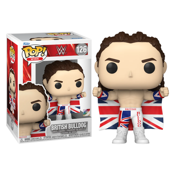 Funko Pop! WWE - British Bulldog #126 - Pop Basement