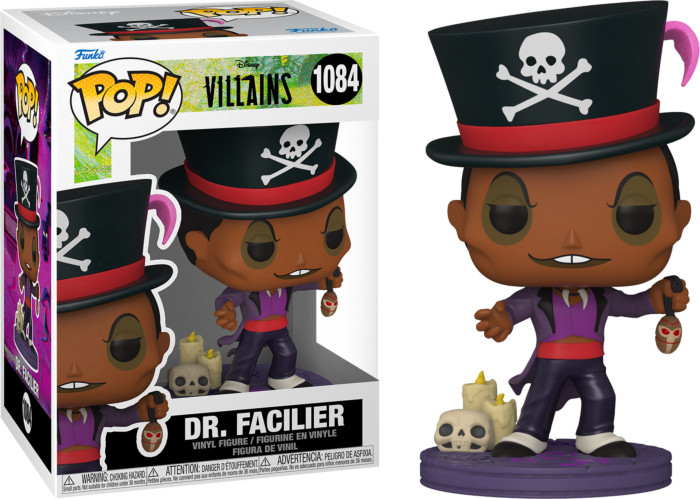 Funko Pop! The Princess and the Frog - Doctor Facilier Ultimate Disney Villains #1084 - Pop Basement
