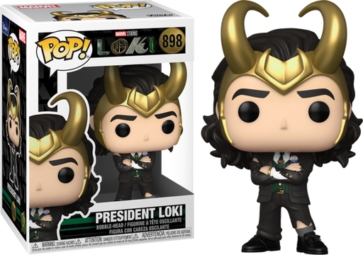 Funko Pop! Loki (2021) - President Loki #898 - Pop Basement