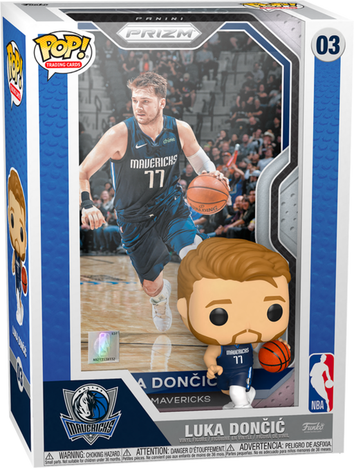 Funko Pop! Trading Cards - NBA Basketball - Luka Doncic with Protector Case #03 - Pop Basement