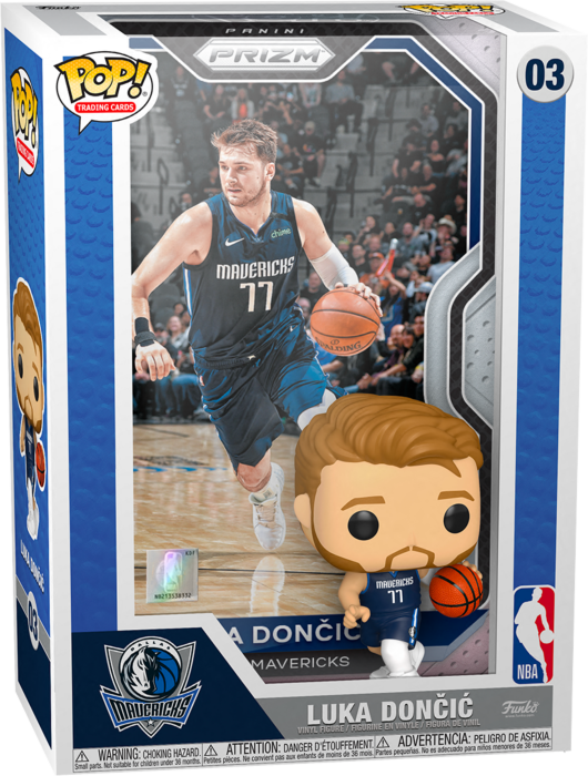 Funko Pop! Trading Cards - NBA Basketball - Luka Doncic with Protector Case #03 - Pop Basement