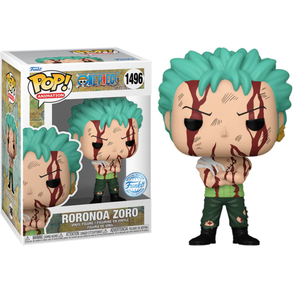 Funko Pop! One Piece - Roronoa Zoro (Nothing Happened) #1496 - Pop Basement