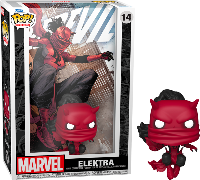 Funko Pop! Comic Covers - Daredevil - Elektra #25 - Pop Basement