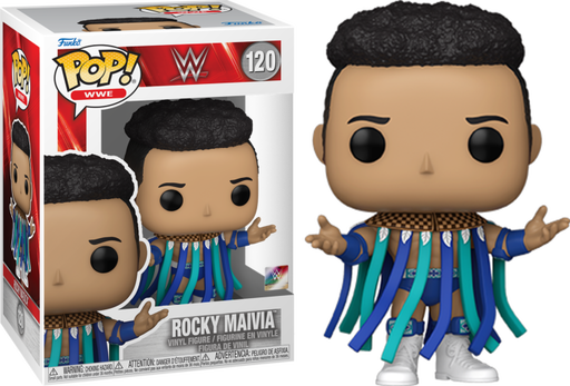 Funko Pop! WWE - Rocky Maivia (1996) #120 - Pop Basement